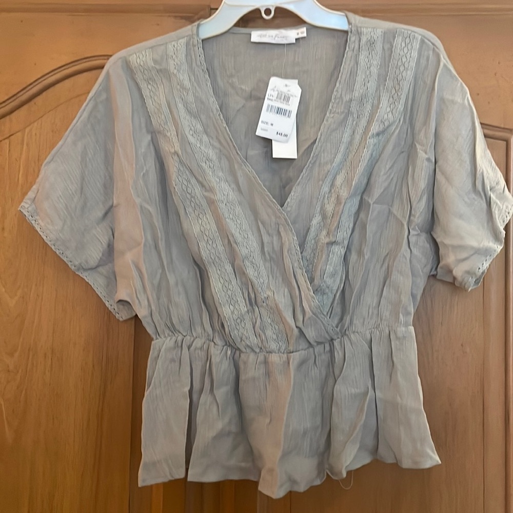 V-neck Blouse